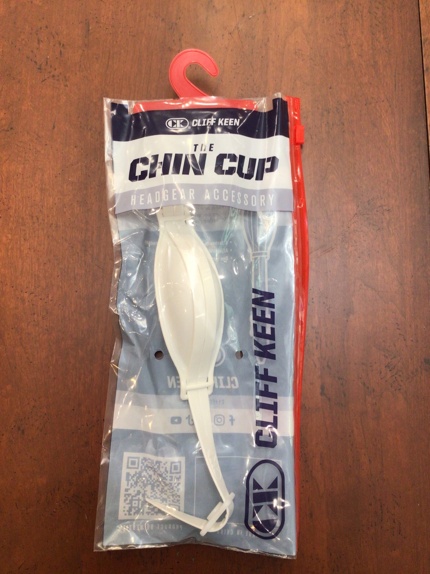 Cliff Keen Chin Cup - White