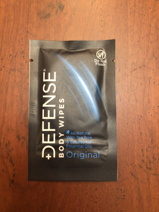 Defense Body Wipes Individual