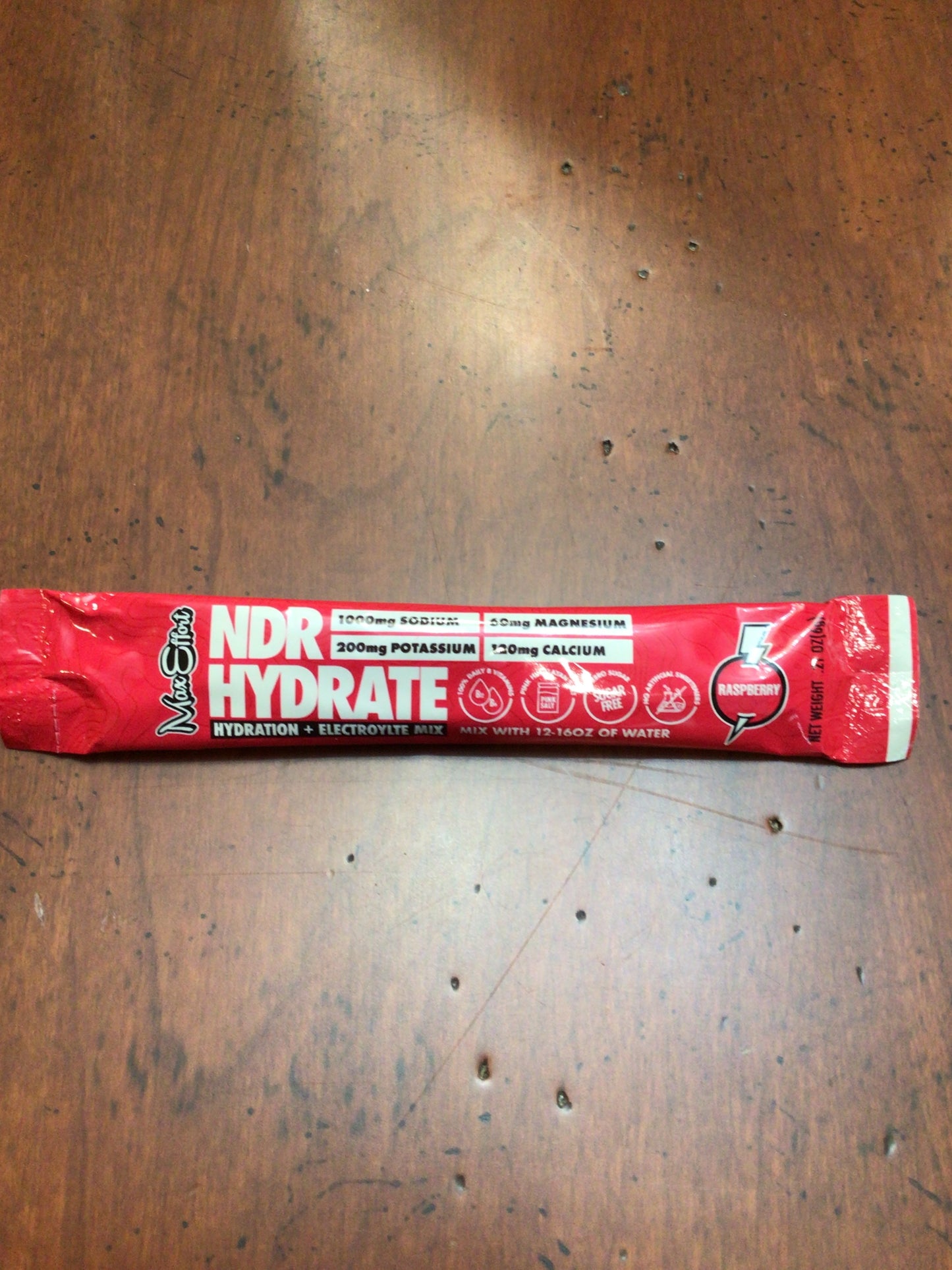 Max Effort NDR Hydrate Singles (more flavors)