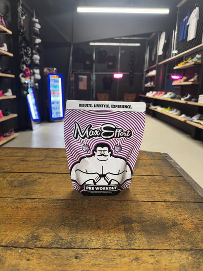 Max Effort Pre Workout (more flavors)